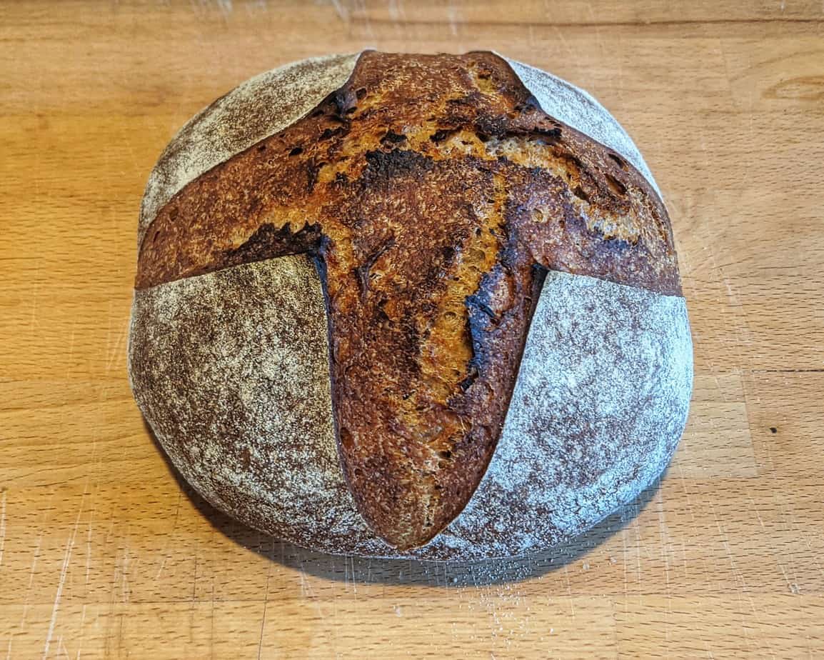 Whole Grain Spelt Sourdough Bread
