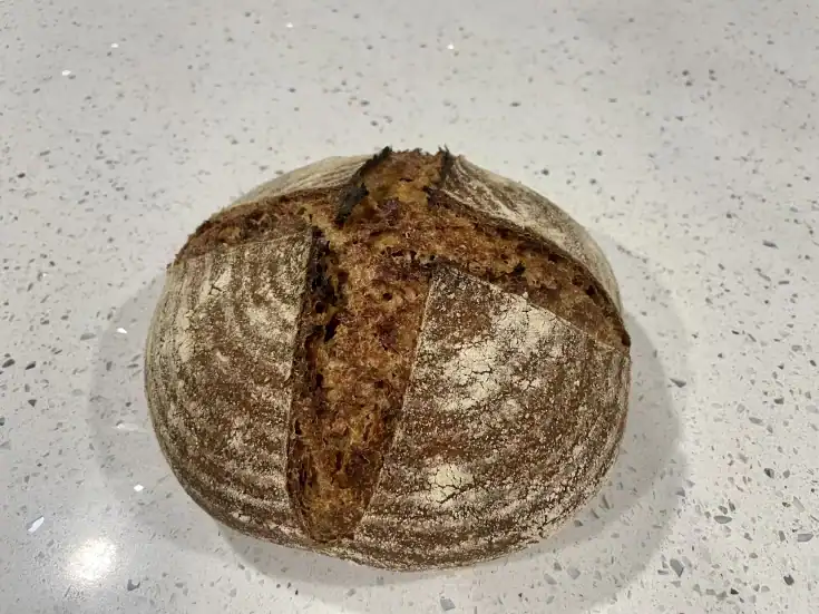 Spelt Sourdough Bread (100% Whole Grain)