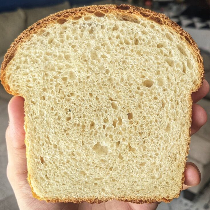 Soft Sourdough Sandwich Bread