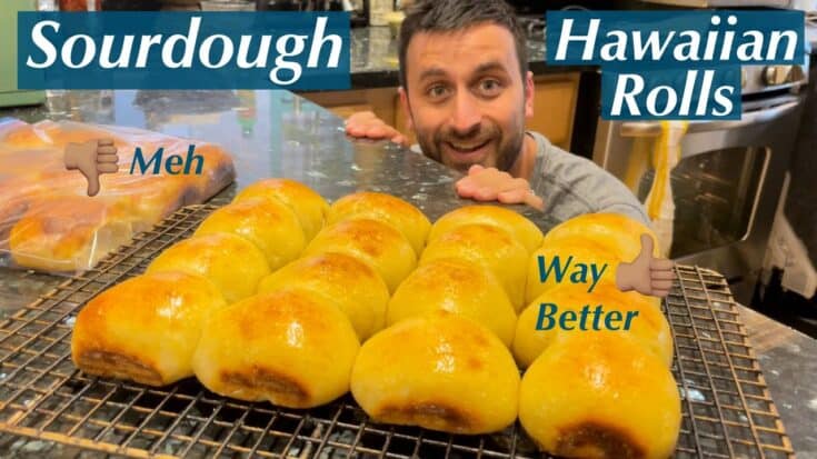Sourdough Hawaiian Rolls Recipe