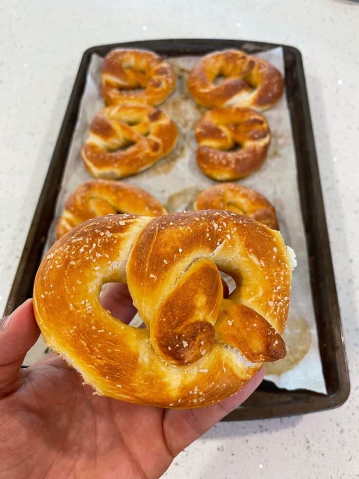Sourdough Pretzels