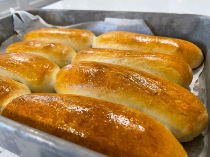 Sourdough Hot Dog Buns