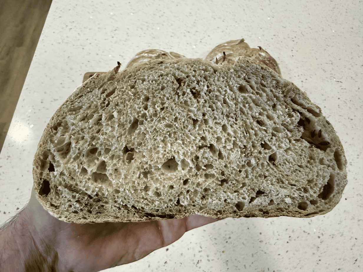 Sourdough Deli Rye Bread Grant Bakes